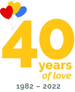 40 Years of Love graphic