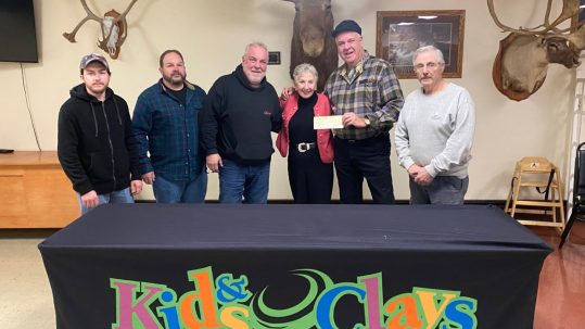 2026 check presentation at Guan Ho Ha Fish & Game Club